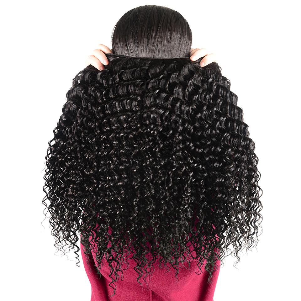 BeuMAX 10A Grade 3/4 Bundles Kinky Curly Brazilian Human Hair
