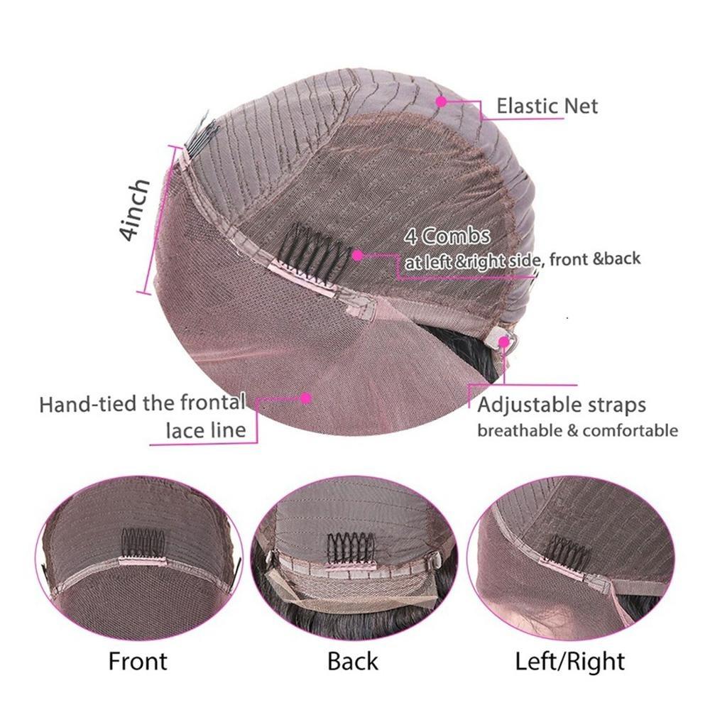 Afro Kinky Curly 13×4 HD Lace Front Wig – 100% Brazilian Human Hair